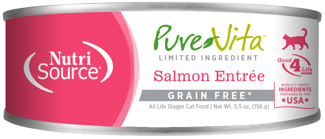 Nutrisource Pure Vita Lata de Salmón para Gato