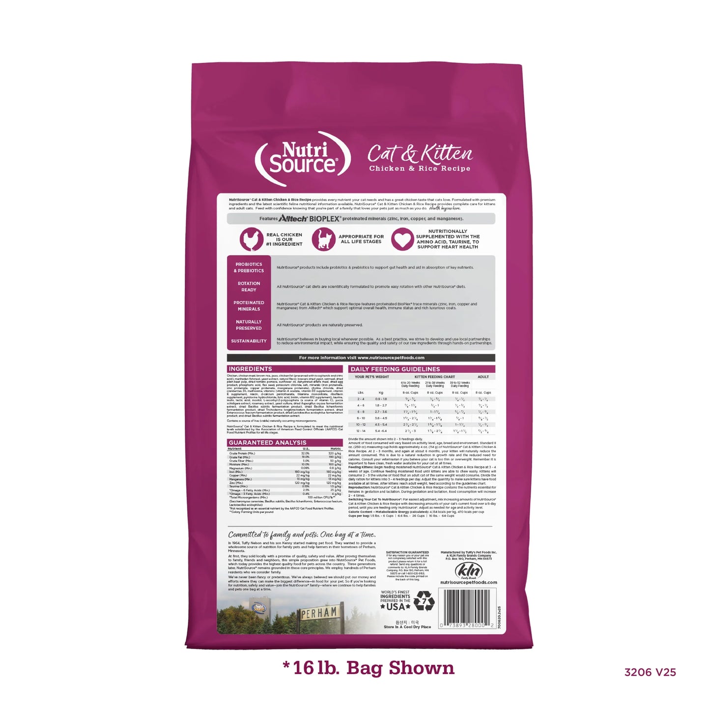 Nutrisource Gato y Gatito de Pollo y Arroz
