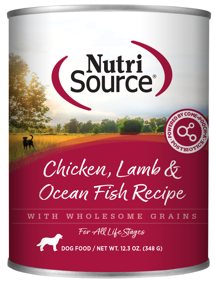 Nutrisource Lata de Pollo, Cordero y Pescado