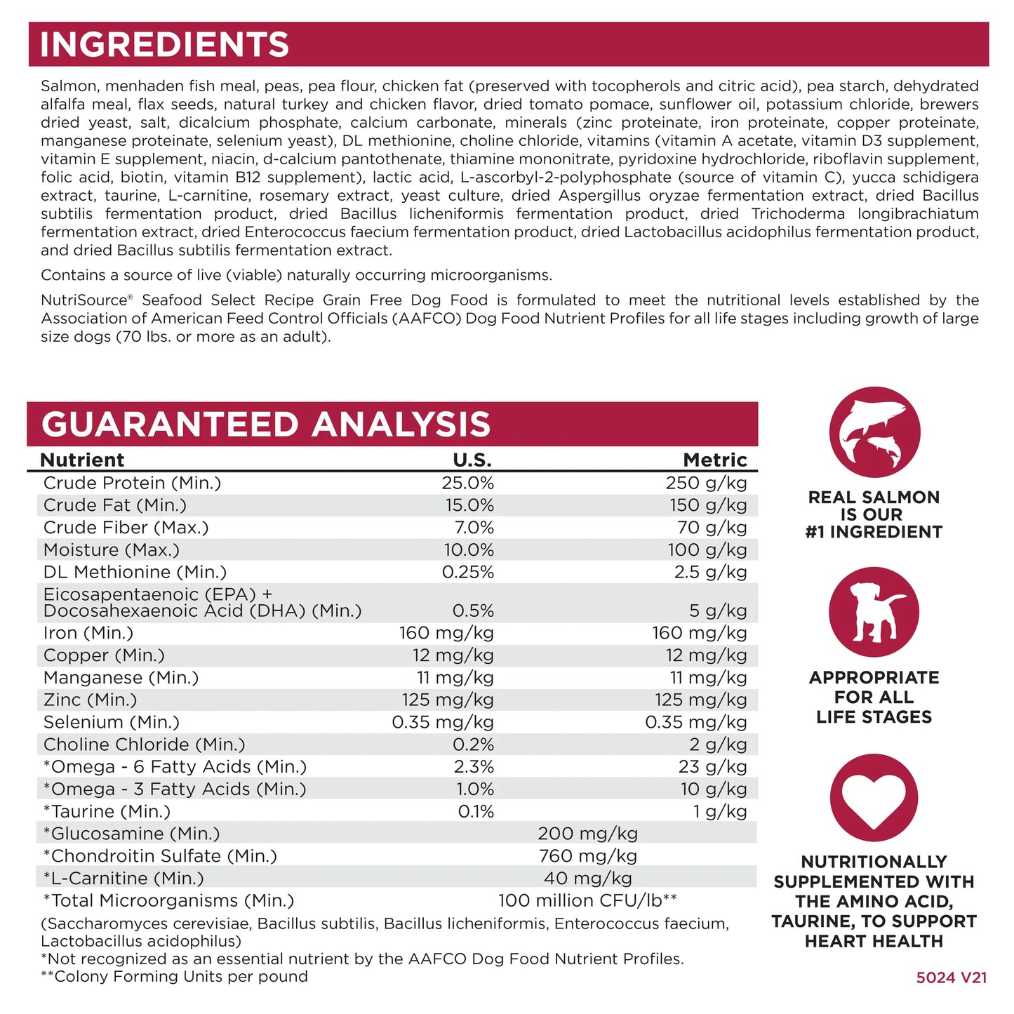 Nutrisource Mariscos Selectos