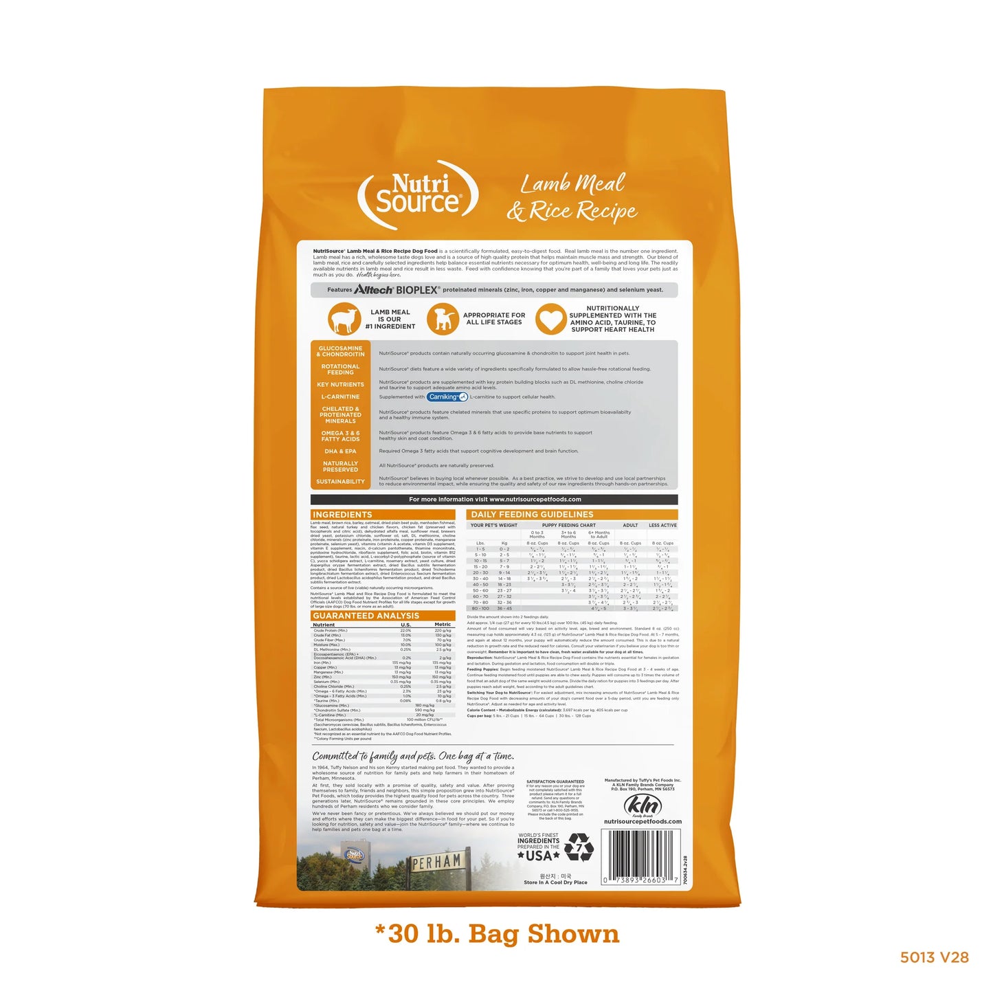 Nutrisource Carne de Cordero y Arroz