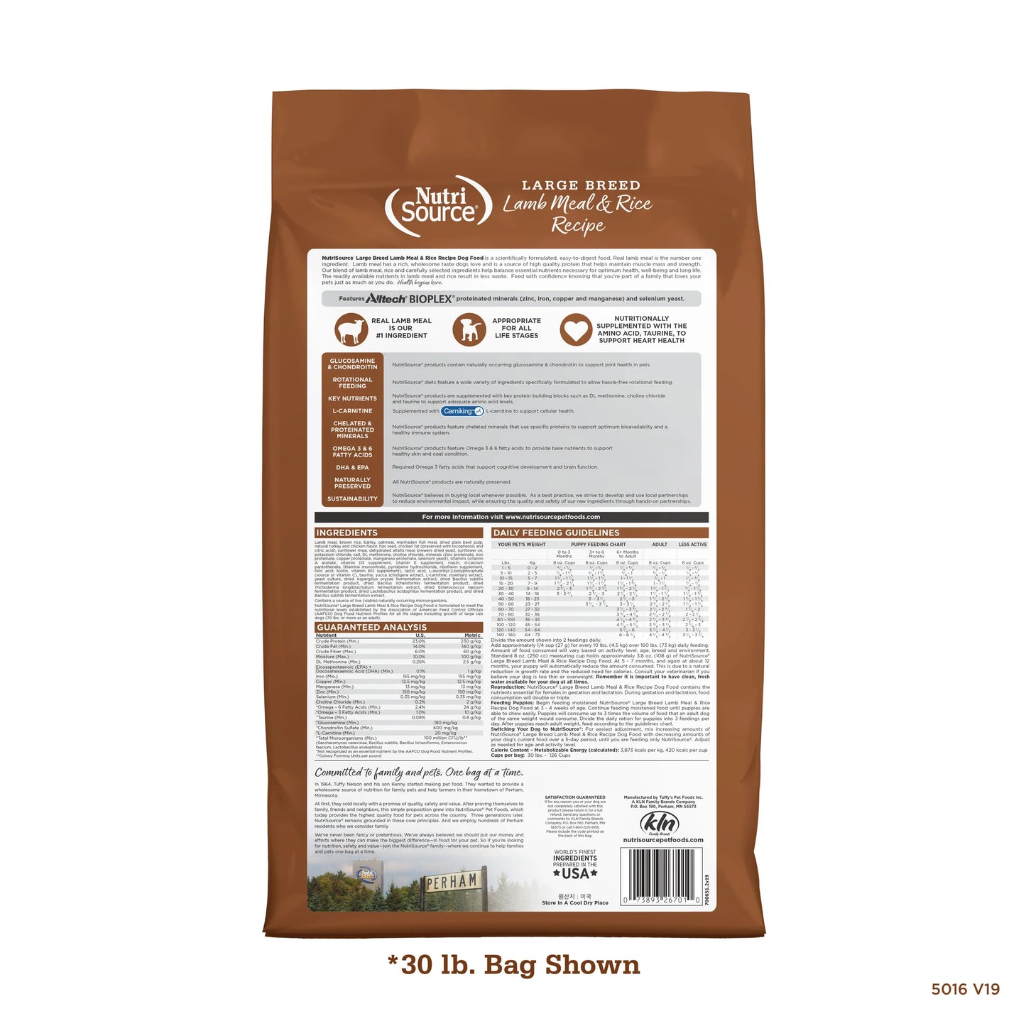 Nutrisource Carne de Cordero y Arroz