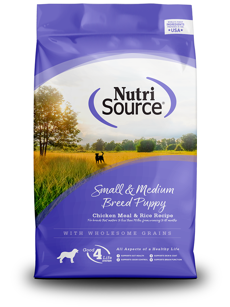 Nutrisource Cachorro Raza Pequeña y Mediana Pollo y Arroz
