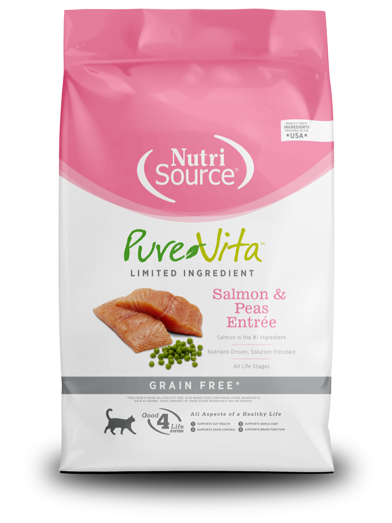 Nutrisource Pure Vita Salmón y Arverja para Gato
