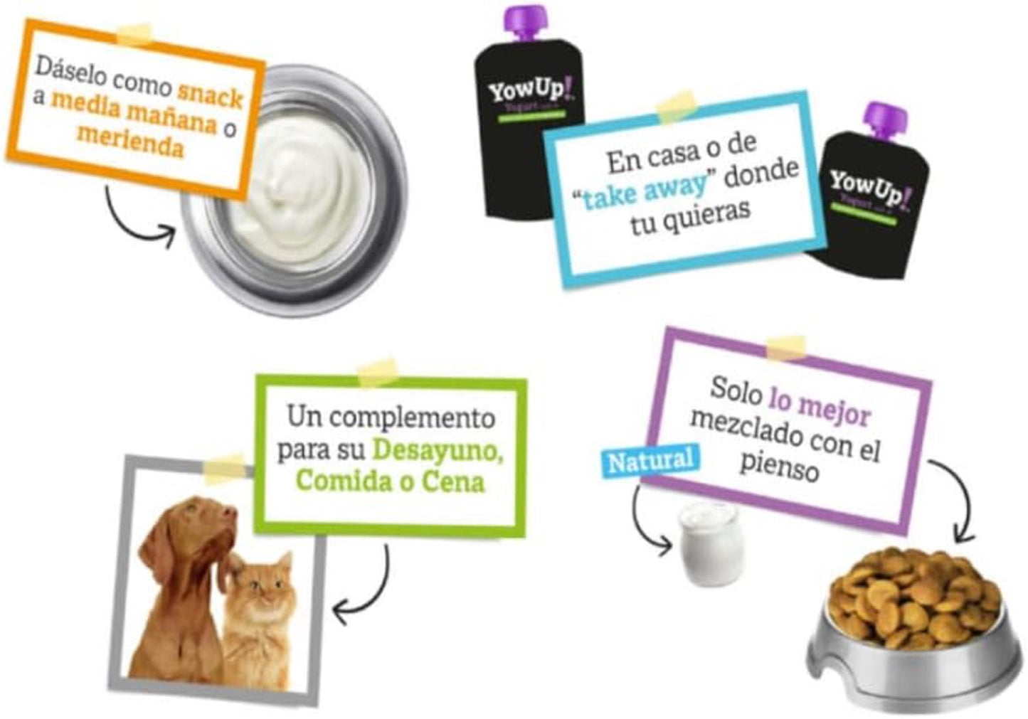 Yougurt Natural para Gatos YowUp