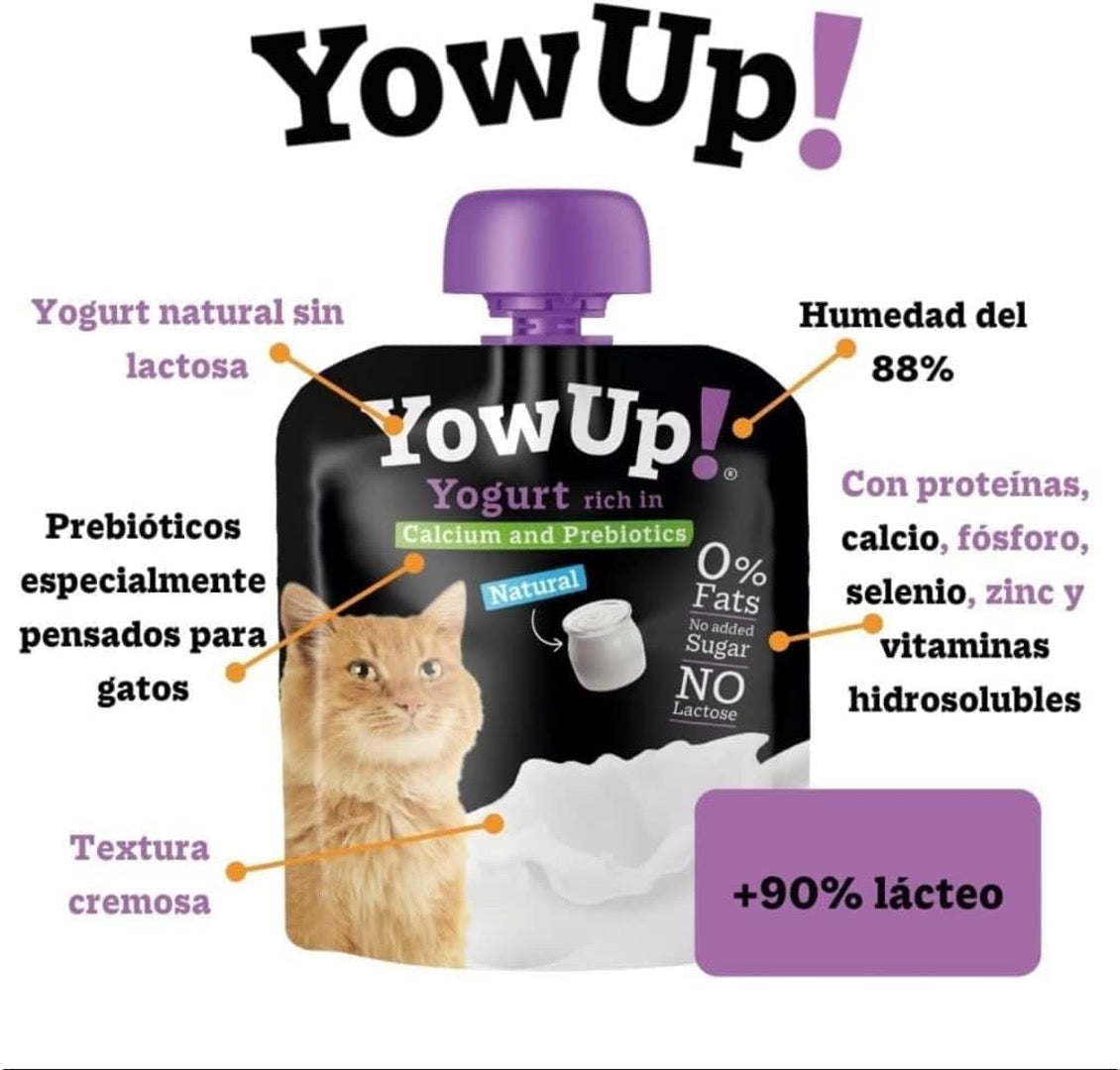 Yougurt Natural para Gatos YowUp