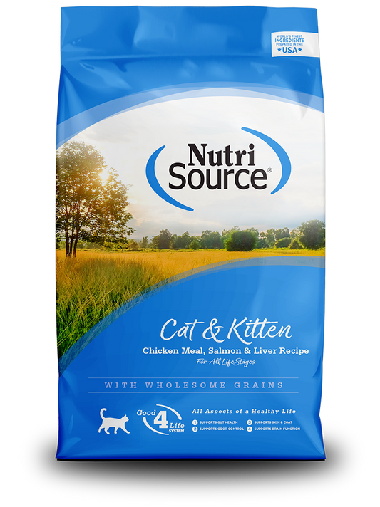 Nutrisource Gato y Gatito de Pollo, Salmón e Hígado