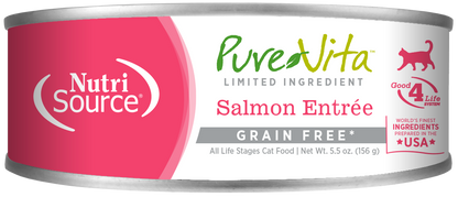 Nutrisource Pure Vita Lata de Salmón para Gato