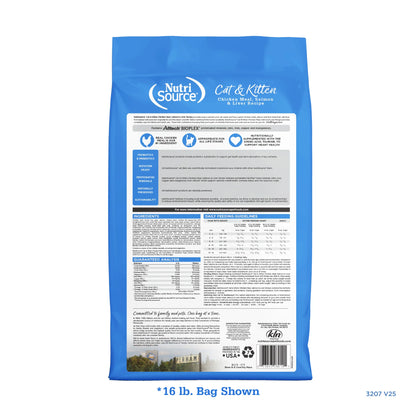 Nutrisource Gato y Gatito de Pollo, Salmón e Hígado