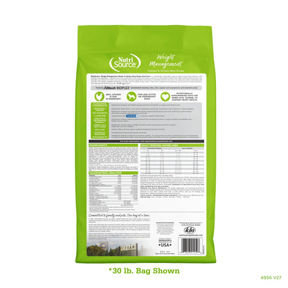Nutrisource Weight Control Grain Free