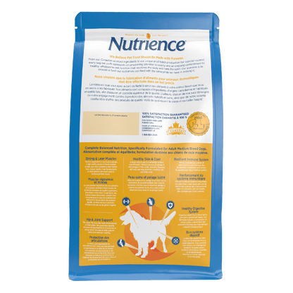 Nutrience Raza mediana - Comida de pollo con arroz integral