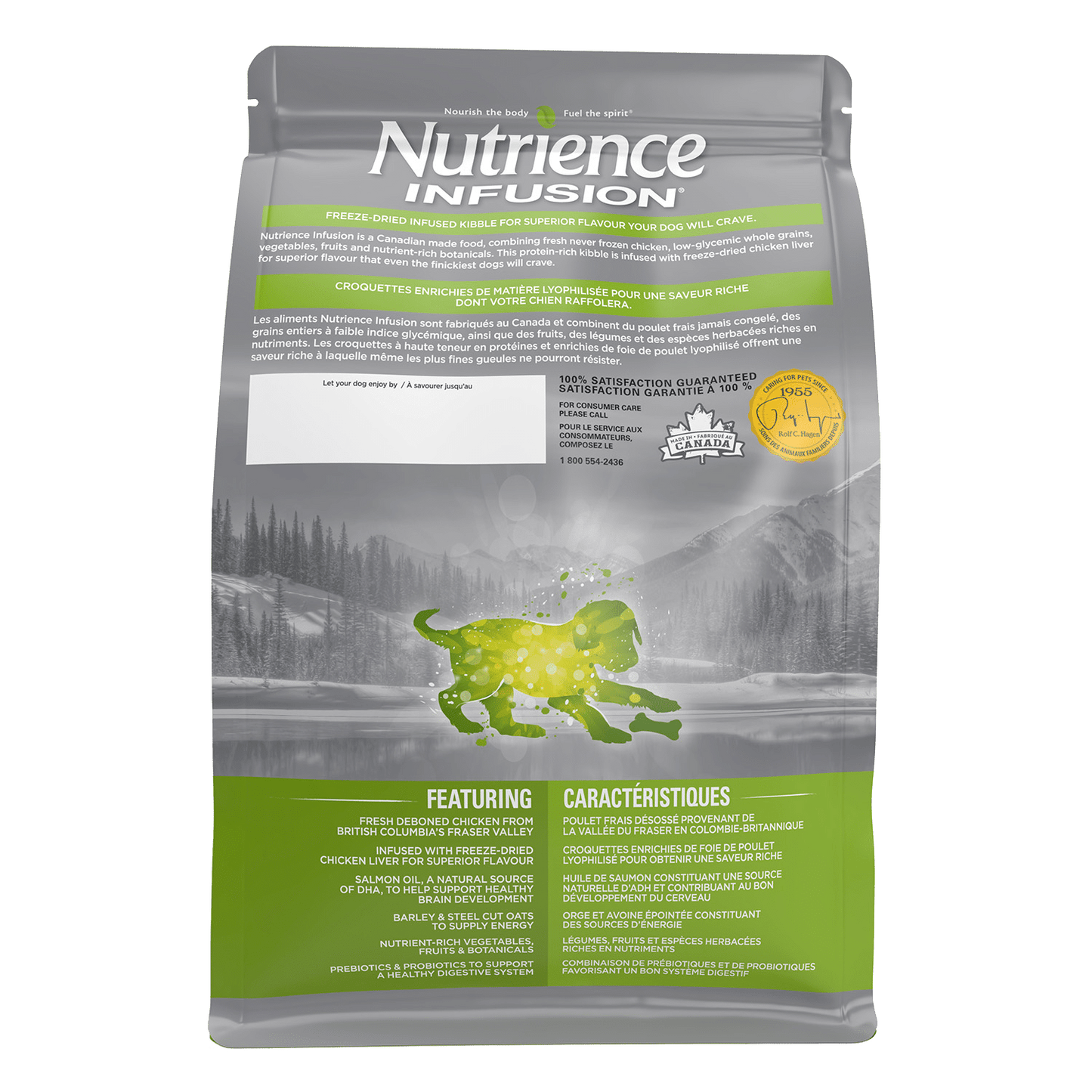 Nutrience Alimento saludable para cachorros, pollo