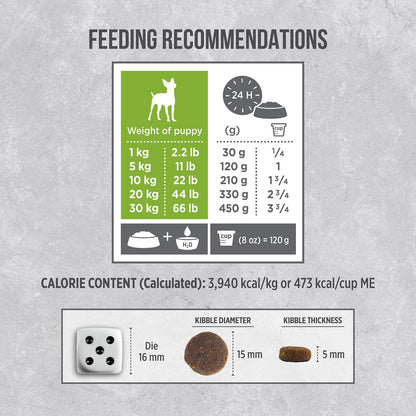 Nutrience Alimento saludable para cachorros, pollo