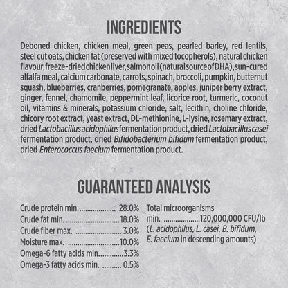 Nutrience Alimento saludable para cachorros, pollo