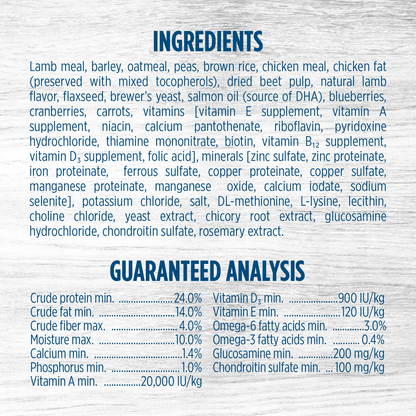 Nutrience Raza Mediana - Receta de harina de cordero con arroz integral