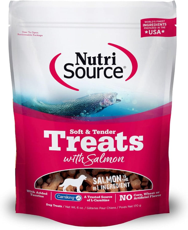Nutrisource Snack de Salmón para Perro