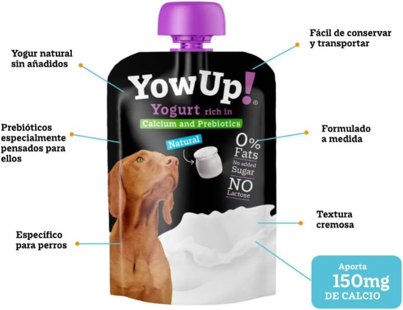 Yougurt Natural para Perros YowUp