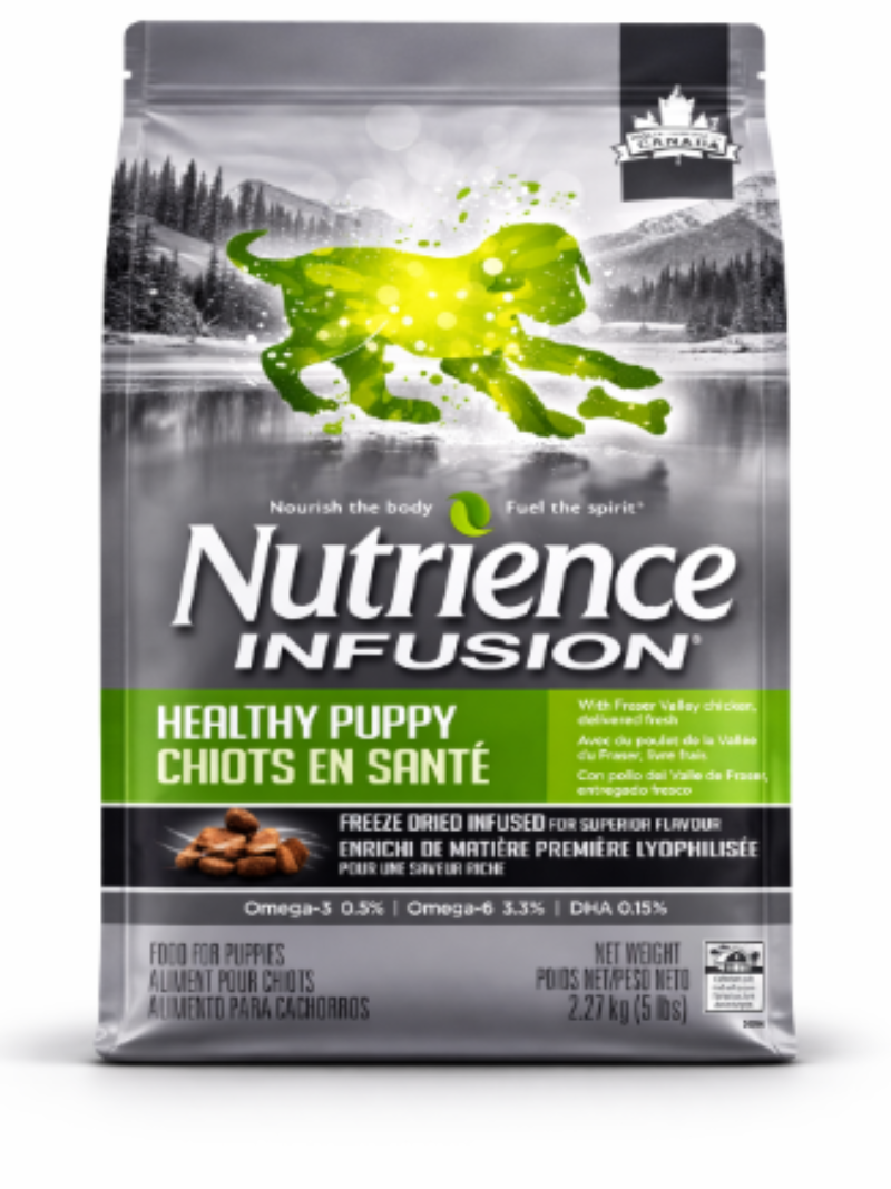 Nutrience Alimento saludable para cachorros, pollo