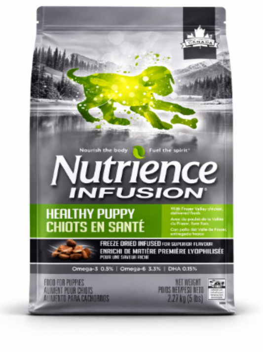 Nutrience Alimento saludable para cachorros, pollo
