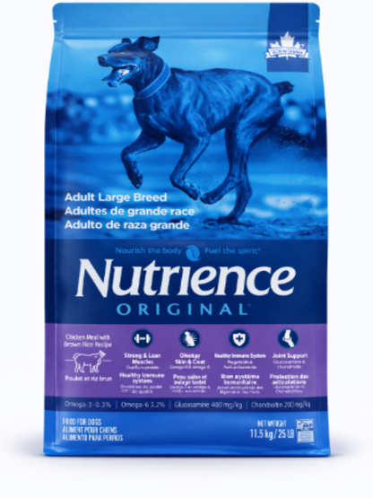 Nutrience Alimento para perros de razas grandes – pollo con arroz integral
